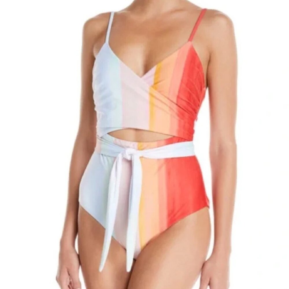 Mara Hoffman Isolde one piece swimsuit